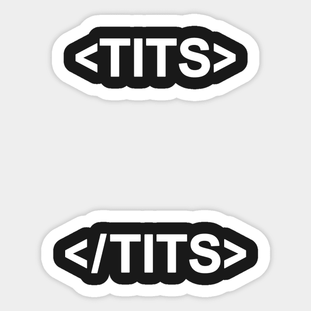 Tits Sticker by karlangas